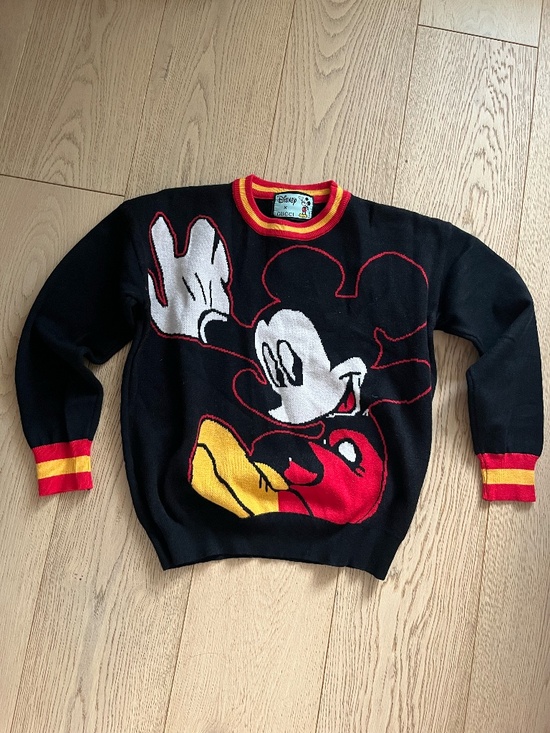 Disney Sweaters - Vintage Mickey Mouse Disney x Gucci Sweater, small (knockoff, not real Gucci)